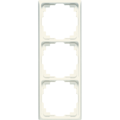 CD583KW Рамка для инсталляции в кабельных каналах, 3-кратная; слоновая кость