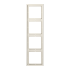 LS984W Рамка 4-кратная; слоновая кость