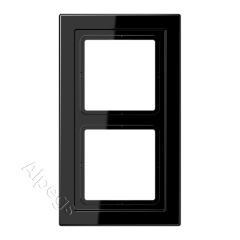 LSD982SW Рамка 2-кратная; черная