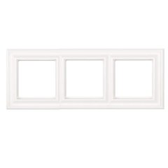 Рамка тройная Jung Eco Profi Deco, белый, EPD483WW