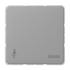 CD2178ORTSGR KNX-регулятор с шинным сопряжением без ручки для установки температуры; серый