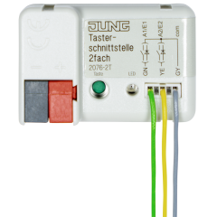 2076-2T KNX/EIB-интерфейс кнопок, двойной