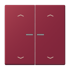 JUNG HOME кнопка, 2 группы с символами «стрелки», BT LC 17102 P255