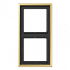 LSmetal Рамка 2-ная, латунь. ME2982C