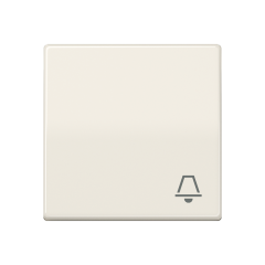 AS591K Клавиша для выключателя с символом звонок; слоновая кость