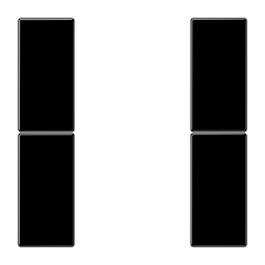 LS502TSASW комплект накладок 2гр черный