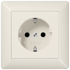 AS1520 Штепсельная розетка SCHUKO 16A 250V ; слоновая кость