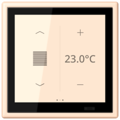 KNX комнатный контроллер LS TOUCH, LC 459 D1 S238