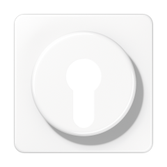 CD528WW Крышка для выключателя с замком; белая