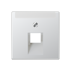 A569-1PLUAAL Крышка для одинарной розетки UAE; алюминий