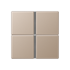 A404TSACH A 500, KNX Набор накладок 4 группы, комплект, шампань