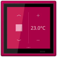 KNX комнатный контроллер LS TOUCH, LC 459 D1 S230