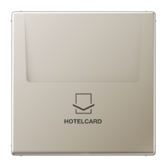 ES2990CARD Накладка карточного выключателя HOTELCARD; благородная сталь