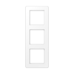 Jung A Flow - Рамка 3-ая, цвет Матовый белый AF583BFWWM