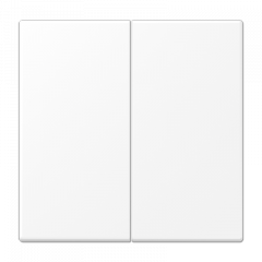 LS990 Клавиша 2-ная, цвет Матовый белый LS995WWM