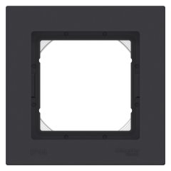 ATN441001 - AtlasDesign AQUA Рамка IP44 на 1 пост , карбон