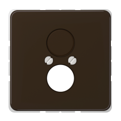 CD562BR Крышка для 2-х гнезд; коричневая