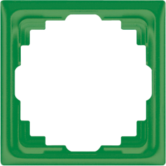 CD581KGN Рамка для инсталляции в кабельных каналах, однократная; зеленая