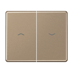 SL595PGB Клавиша для выключателя управления жалюзи; золотая бронза