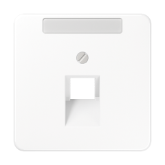 CD569-1NAUAWW Крышка для ординарной телефонной и компютерной розетки  UAE; белая