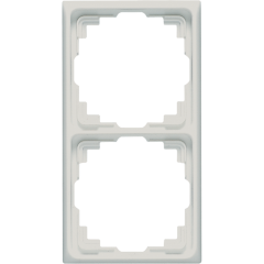 CD582KLG Рамка для инсталляции в кабельных каналах, 2-кратная; светло-серая