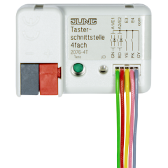 2076-4T KNX/EIB-интерфейс кнопок, 4-ной