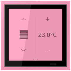 KNX комнатный контроллер LS TOUCH, LCZ 459 BFD1S246