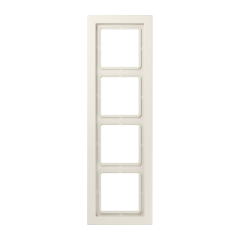 LSD984W Рамка 4-кратная; слоновая кость