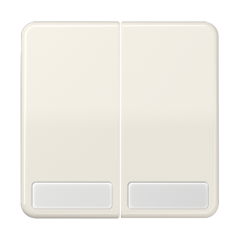 CD595NA Клавиши для сдвоенных выключателей и кнопок с полем для надписи; коричневые