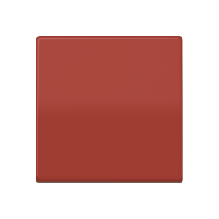 AS591BFRT Клавиша для выключателя; термопласт; красная