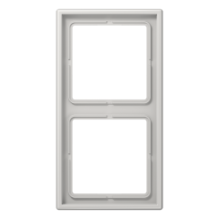 LS982LG Рамка 2-кратная; светло-серая