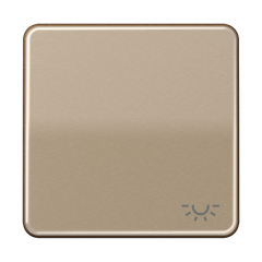 CD590LGB Клавиша с символом освещение; золотая бронза