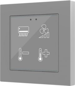 Выключатель сенсорный KNX Flat 55 X4, 4-кнопочный, произвольная графика