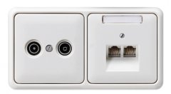 CD561TVWW Крышка для телевизионной розетки; белая