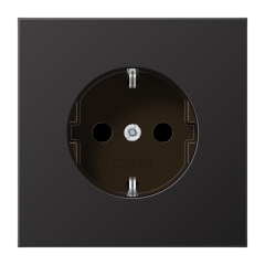 Розетка с заземлением безвинтовой зажим, AL1520D
