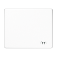 SL590LWW Клавиша для выключателя с символом освещение; белая