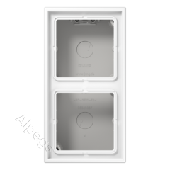 LS582AWW Коробка для накладного монтажа 2-кратная;белый