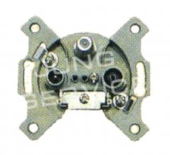 FS302F SAT-TV-FM оконечная розетка