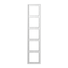 LS985WW Рамка 5-кратная; белая