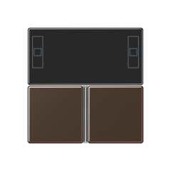 A4093TSAMO A 500, KNX Набор накладок, мокко
