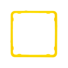 CDP81GE Внутренняя цветная рамка; желтая