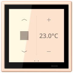 KNX комнатный контроллер LS TOUCH, LC 459 D1 S228