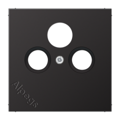 LSmetal Накладка TV/FM/SAT, dark (лакир.алюм.) AL2990SATD