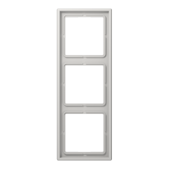 LS983LG Рамка 3-кратная; светло-серая