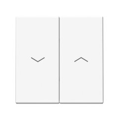 2-клавишный ВЫКЛЮЧАТЕЛЬ ЖАЛЮЗИ, 10 А , Art Gallery, цвет Лотос, GAL001319