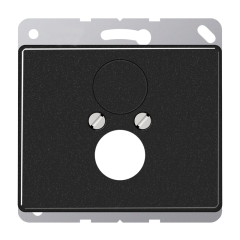 SL562SW Крышка для 2-х гнезд; черная
