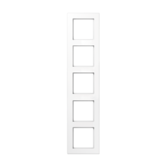 AC585WW Рамка 5-кратная; белая