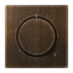 Крышка для регулятора подогрева пола; Металлическое исполнение, латунь Antik, ME 1749 AT