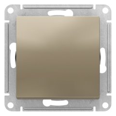 ATN000561 - AtlasDesign 1-клавишный ПЕРЕКЛЮЧАТЕЛЬ, схема 6, 10АХ, механизм, ШАМПАНЬ