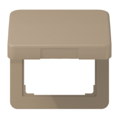 CD590KLGB Крышка откидная для штепсельных розеток и изделий с платой 50?50 мм; золотая бронза